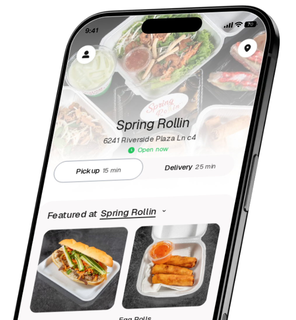 Spring Rollin app preview